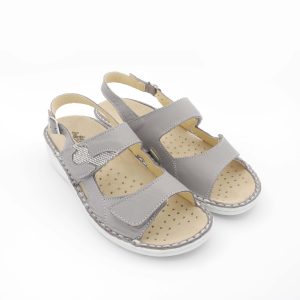 la-plume-sandalo-in-pelle-grigio-con-plantare-anatomico-estraibile