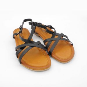 sandalo-in-pelle-nero