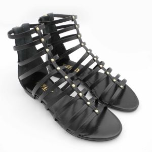 sandalo-in-pelle-nera-con-fascette-alla-schiava-copia
