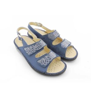 la-plume-sandalo-in-pelle-blu-con-plantare-anatomico-estraibile